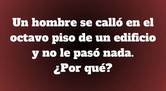 Son contados los usuarios que respondieron correctamente esta simple pregunta.