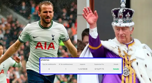 El joven se levó una fortuna por confiar en el cuadro de Harry Kane. El joven se levó una fortuna por confiar en el cuadro de Harry Kane.