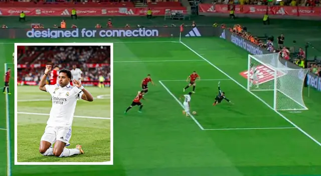 Rodrygo convirtió su doblete en la final de la Copa del Rey ante Osasuna.