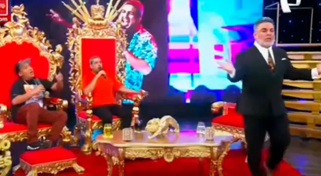 Andrés Hurtado se molestó con Jorge Luna y Ricardo Mendoza.