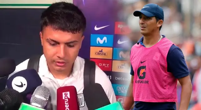 Jairo Concha afirmó que está triste por ser suplente en Alianza Lima