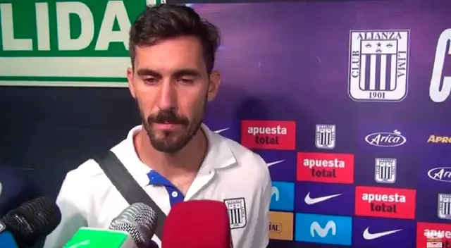 Santiago García confesó que sufrió una lesión por jugar varios partidos con Alianza Lima