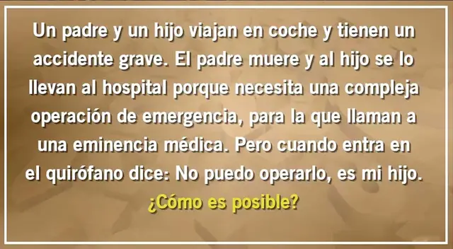 Solo los más hábiles descubrirán la respuesta de este enigmático acertijo. Solo los más hábiles descubrirán la respuesta de este enigmático acertijo.