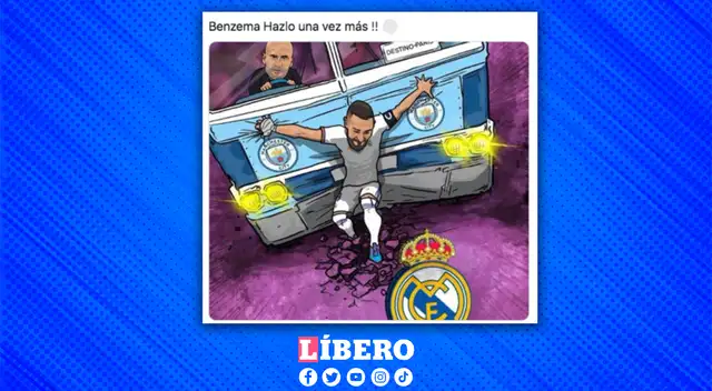 Manchester City y Real Madrid se convirtieron en víctimas de divertido memes.