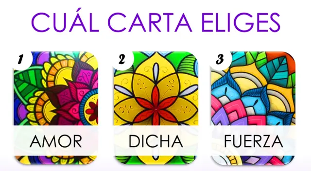 Elige una de las cartas y descubre lo que la vida tiene para ti