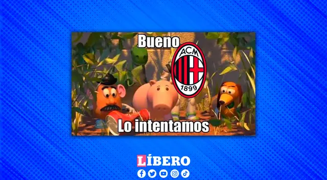 Los memes se viralizaron en redes sociales tras la victoria de Inter contra Milán. Los memes se viralizaron en redes sociales tras la victoria de Inter contra Milán.