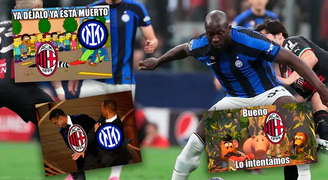 Los memes se viralizaron en redes sociales tras la victoria de Inter contra Milán. Los memes se viralizaron en redes sociales tras la victoria de Inter contra Milán.