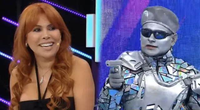 Robotín bromea con Magaly Medina luego que ella le haga recordar a Robotina