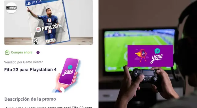 Yape: app te da 'bono' para poder disfrutar del Fifa 23 Yape: app te da 'bono' para poder disfrutar del Fifa 23
