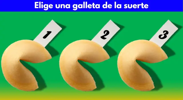 Elige una de las galletas de la suerte y descubre lo que el destino tiene guardado para ti Elige una de las galletas de la suerte y descubre lo que el destino tiene guardado para ti