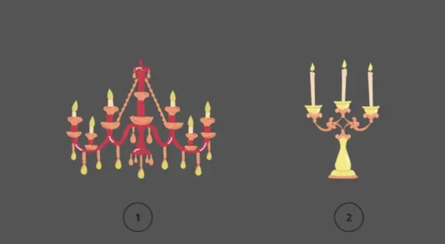 Test: elige uno de los candelabros en esta prueba y conoce tu defecto