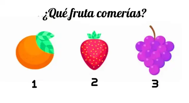 Una fruta del test de personalidad te dirá rasgos importantes de tu personalidad. Una fruta del test de personalidad te dirá rasgos importantes de tu personalidad.