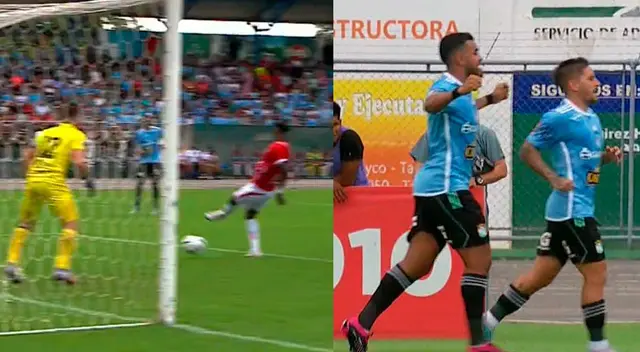 Blooper de Kambou para el 1-0 de Sporting Cristal.