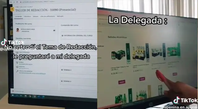 Quiso preguntar algo a su delega pero buscaba precios de cerveza Quiso preguntar algo a su delega pero buscaba precios de cerveza