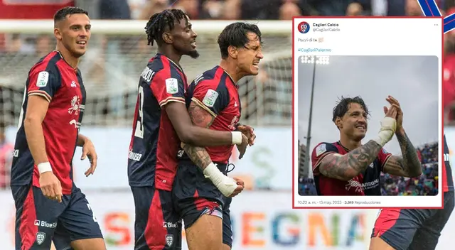 Lapadula consiguió su pase a los play-offs de la Serie B con Cagliari.
