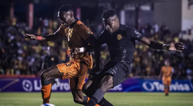 Barcelona empató con Libertad en la Liga Pro de Ecuador.