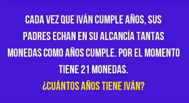 Pocos usuarios descifraron la respuesta correcta en este acertijo mental.