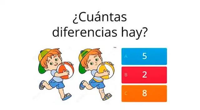 Intenta descubrir cada una de las diferencias en este complicado reto.