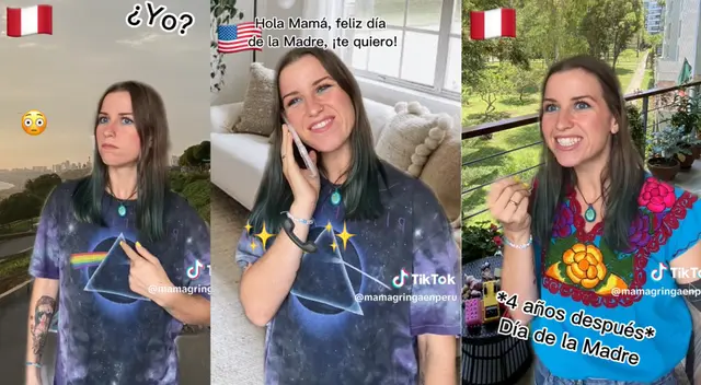 Estadounidense relata en un clip su experiencia en el Día de la Madre en nuestro país.