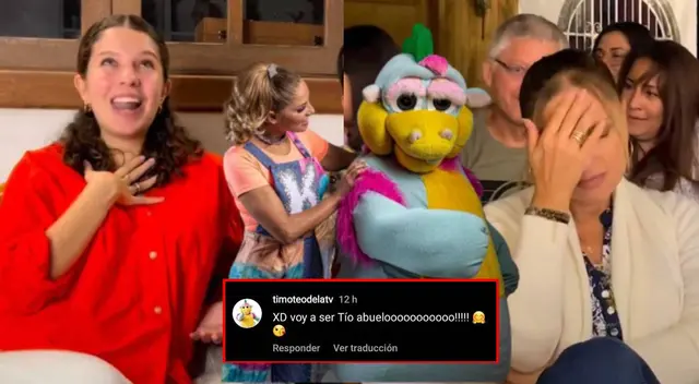 Timoteo reacciona a embarazo de hija de Karina Rivera Timoteo reacciona a embarazo de hija de Karina Rivera