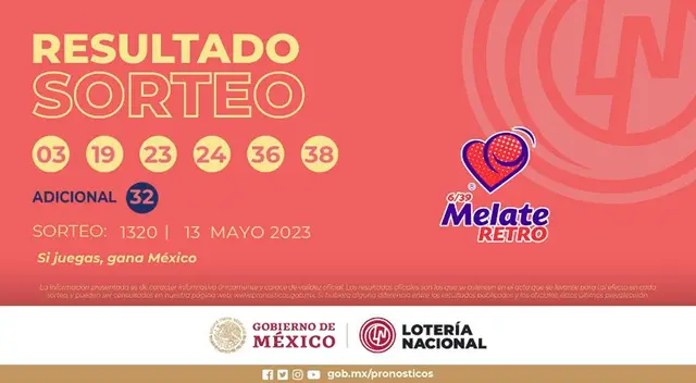 resultados melate retro
