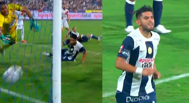 Carlos Zambrano marcó golazo para el 2-0 de Alianza Lima.