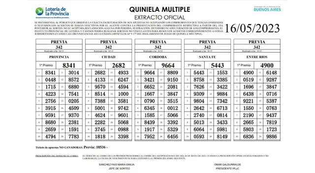 quiniela