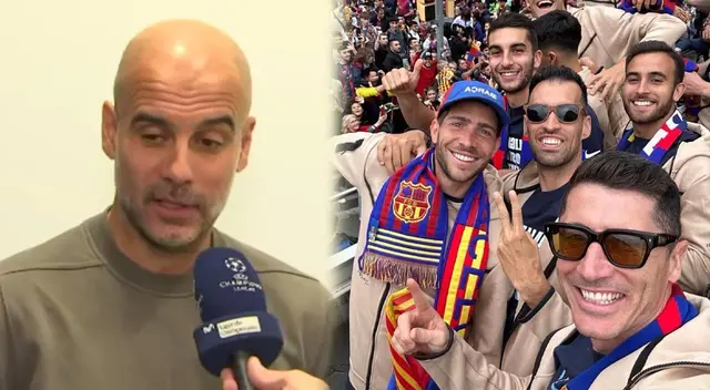 Pep Guardiola saludó a Barcelona pero no recibió respuesta