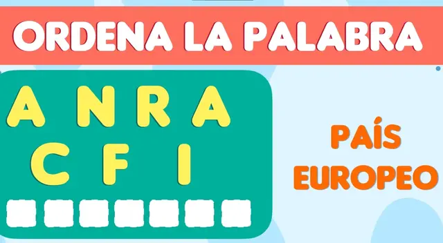 Encuentra las palabras adecuadas para desarrollar este reto visual