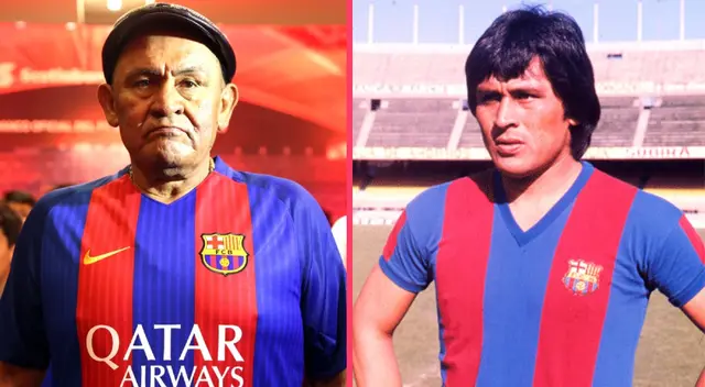 El 'Cholo' estuvo fue parte del FC Barcelona desde 1973 hasta 1977.