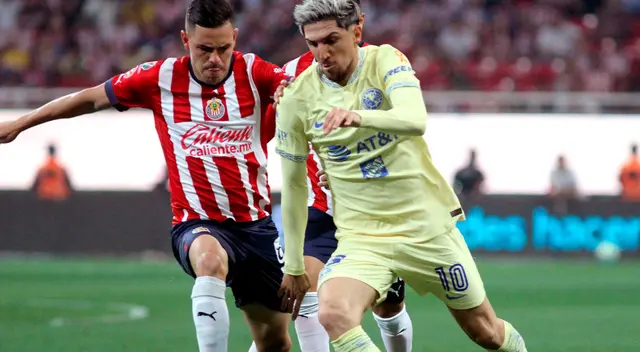 Chivas no pudo con América y el marcador terminó 0-1.