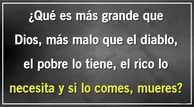 acertijo mental