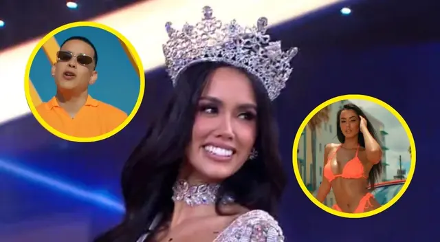 La flamante Miss Perú encendió las redes sociales con su aparición en el videoclip. La flamante Miss Perú encendió las redes sociales con su aparición en el videoclip.