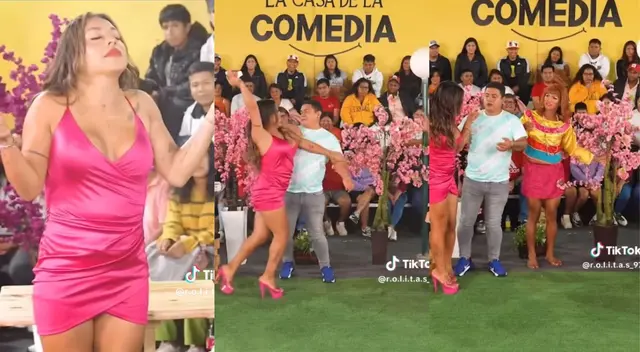 Dayanita se mostró molesta por las bromas que recibió por parte de Pepino.