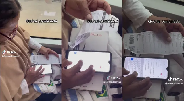 Señora que realizó apuesta deportiva en Tinbet de viraliza en TikTok.