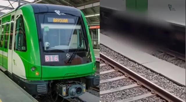 Metro de Lima suspende su servicio por suceso ocurrido con un joven