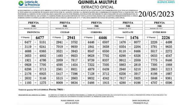 quiniela