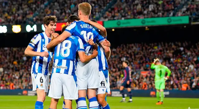 Barcelona vs. Real Sociedad por LaLiga
