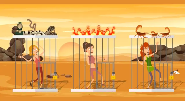 Solo alguien con vista de halcón lo logra.