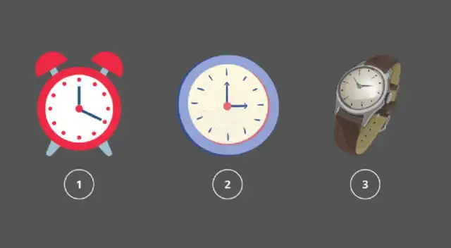 ¿Qué reloj quieres? Elige uno y conoce la verdad sobre tu forma de ser
