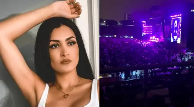 Michelle Soifer tuvo que soportar 'pifeos' en concierto de Arcángel