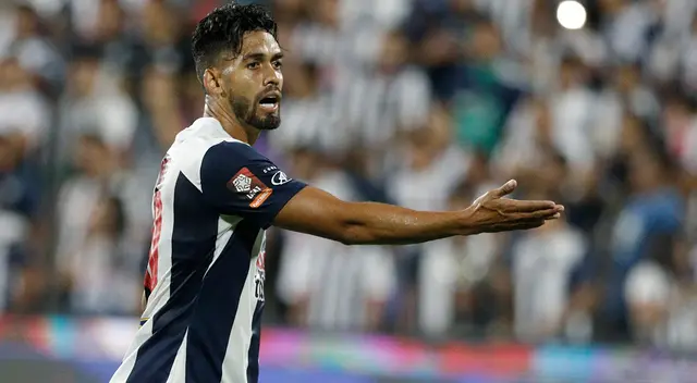 Andrés Andrade es baja en Alianza Lima ante Libertad.