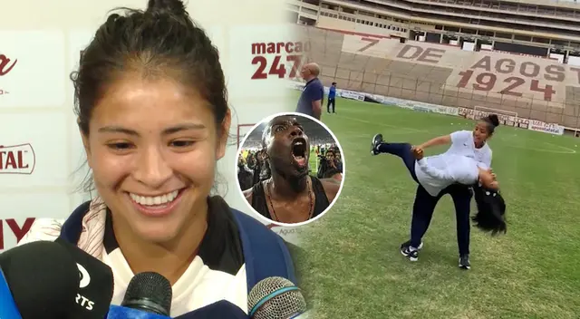 Nahomi Martínez utilizó frase del 'Cuto' tras gestos de futbolistas de Alianza