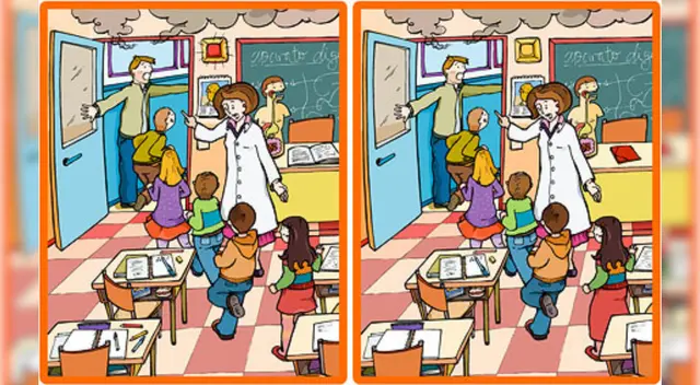 El 99% de los cibernautas no pueden encontrar las 4 diferencias de este reto visual.