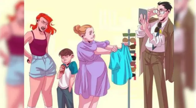 Observa atentamente los detalles del acertijo visual y detecta quién es el ladrón.