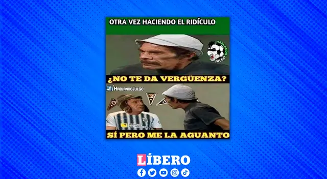 Los memes no faltaron tras la derrota de Alianza Lima por la copa Libertadores. Los memes no faltaron tras la derrota de Alianza Lima por la copa Libertadores.