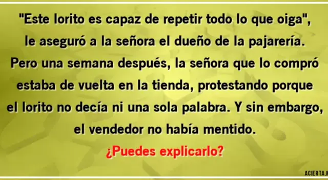 Solo GENIOS pueden desarrollar esta prueba en segundos.