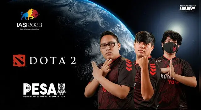 Selección peruana de Dota 2 que jugará clasificatoria a Rumania.