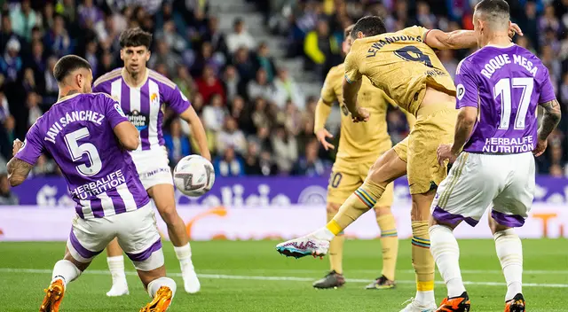 Barcelona vs. Real Valladolid por LaLiga: estadísticas