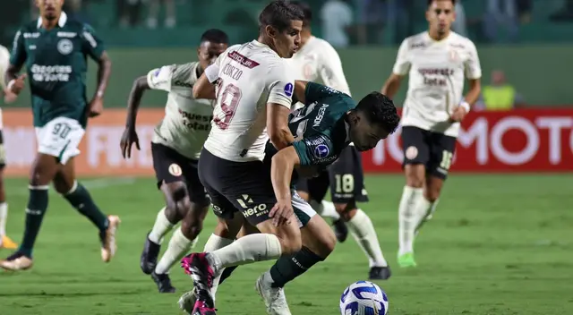 Universitario iguala ante Goiás por el Grupo G de la Sudamericana